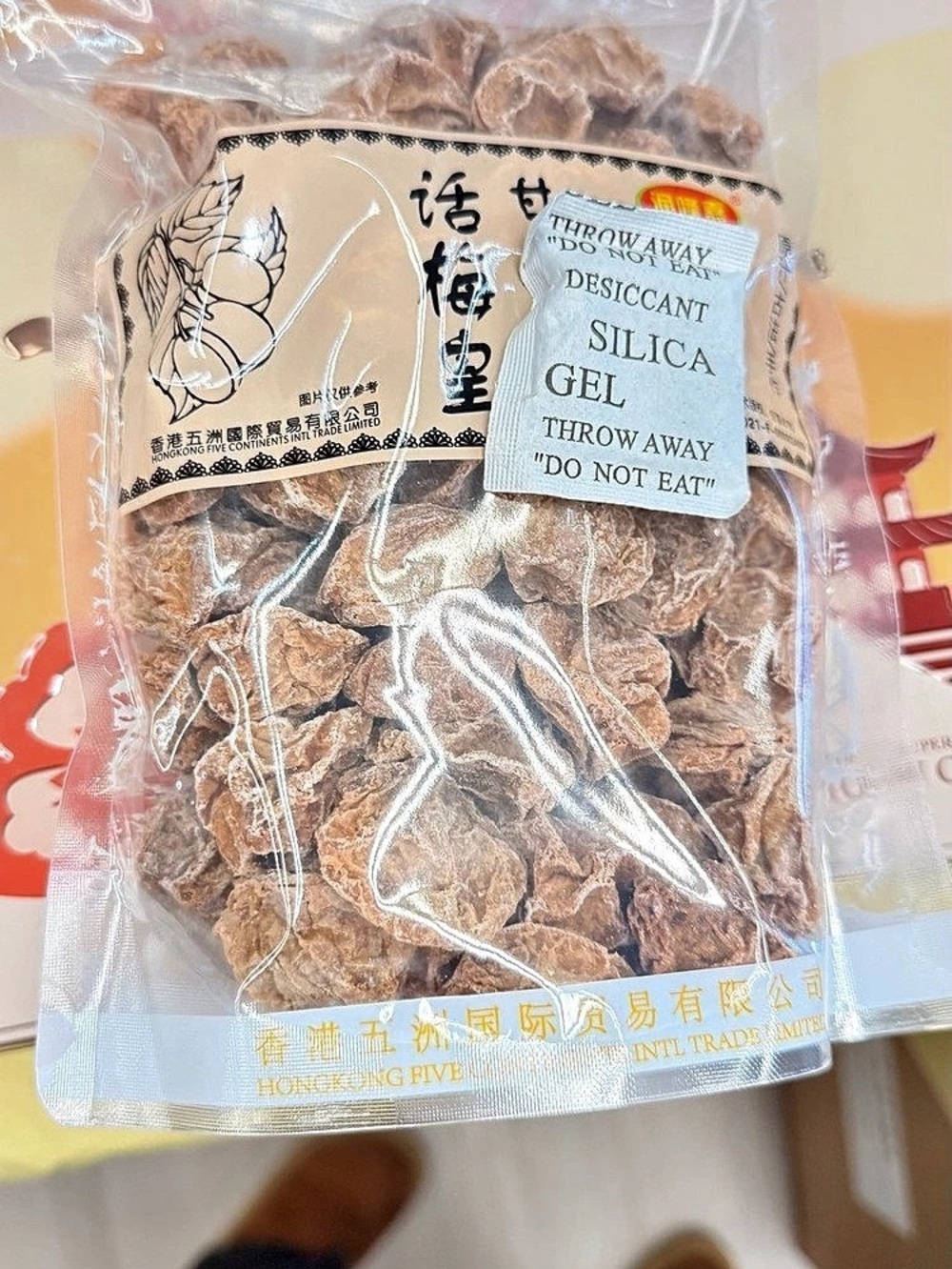 Dried Fruit in Brown New with Tags